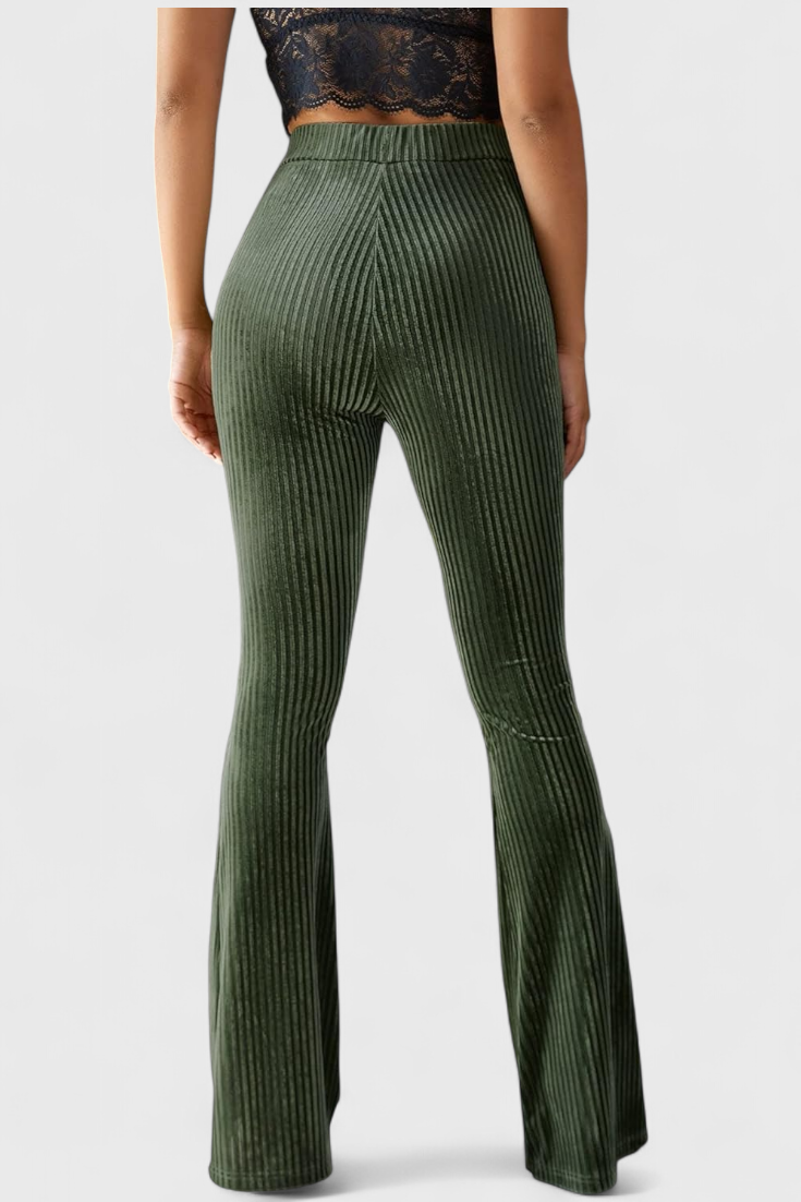 Liset Pantalones Acampanados de Pana